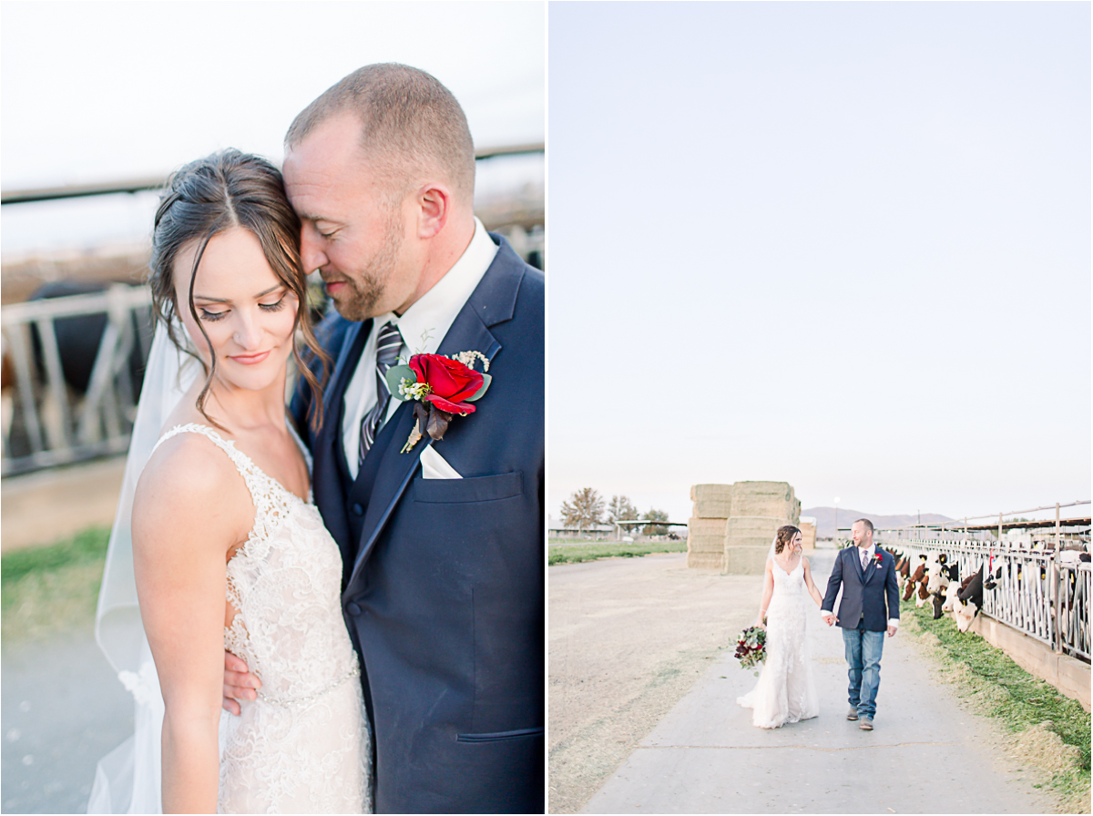 Bride and Groom Married