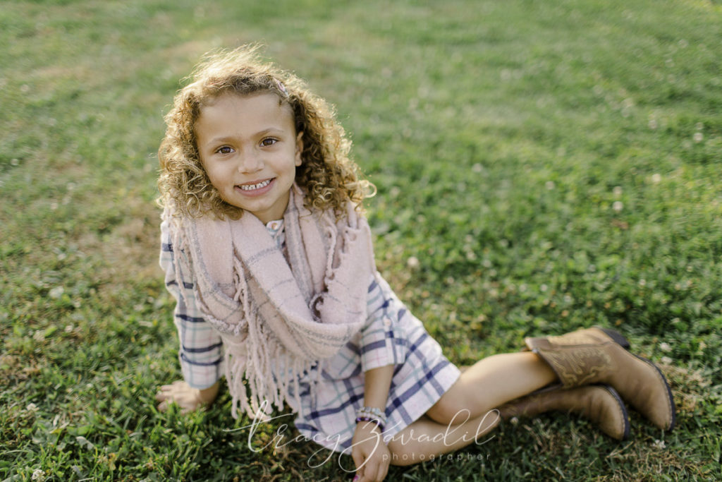Portrait of little girl